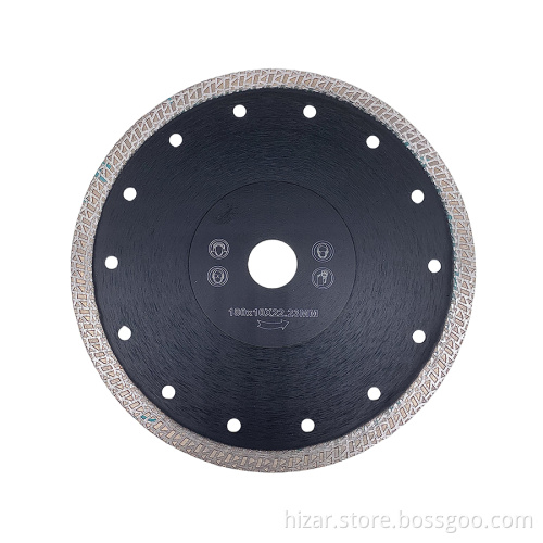 Hizar 105/115/125mm Hot Pressed K-shape Diamond Cutting Disc